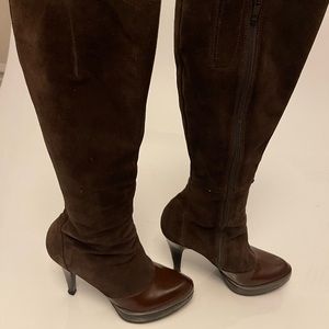 Nine West Wide Calf Platform Boots